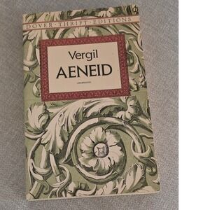 Vergil Aeneid Unabridged Dover English Translation Classic Epic Poem